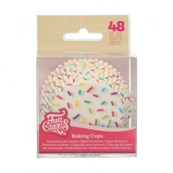 Cupcake Backförmchen - Sprinkles